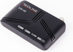 Redline Δορυφορικός Αποκωδικοποιητής S50 10.25.015 Full HD (1080p) DVB-S2 σε Μαύρο Χρώμα