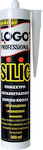 Logo Sealant Silicone Black 300ml