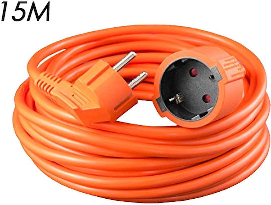 Factory Extension Cable Cord 3 x 1.5mm²/15m Red