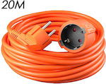 Extension Cable Cord 3x1.5mm²/20m Red