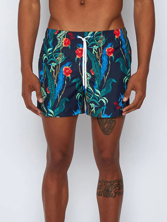 Sundek Costume De Baie Bărbați Pantaloni Scurți Multicolor Floral