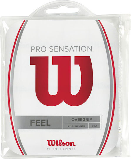 Wilson Pro OG Sensation Overgrip Πολύχρωμα 12τμχ