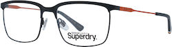 Superdry Sdo Fero Ανδρικός Μεταλλικός Σκελετός Γυαλιών σε Μαύρο Χρώμα 027
