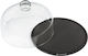 Zassenhaus Cheese Dish Wooden Transparent