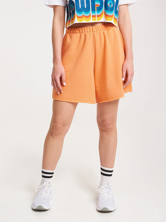 Zero Level Kaori Women's Sporty Shorts Orange
