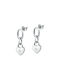 Morellato Abbraccio Earrings Hoops made of Silver with Stones SAUB07