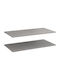 Polihome Seville Rechteckig Garderobe Regal aus Spanplatte in Gray Farbe 96x50cm 16838219 1Stück