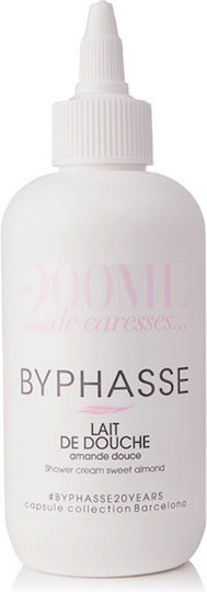 Byphasse Gel De Duș Cremă Cu Lapte De Migdale Dulce Colecția Capsulă 20 De Ani Hidratare 200ml
