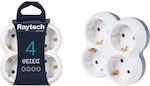 RayTech Power Strip 4 Positions