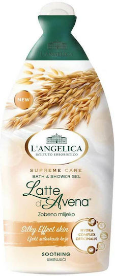 L' Angelica Supreme Care Schaumbad in Gel mit AHA & Duft Milchkaffee 500ml