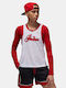 Jordan Women's Athletic Blouse Sleeveless Red
