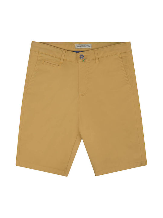 Prince Oliver Men's Shorts Chino Yellow