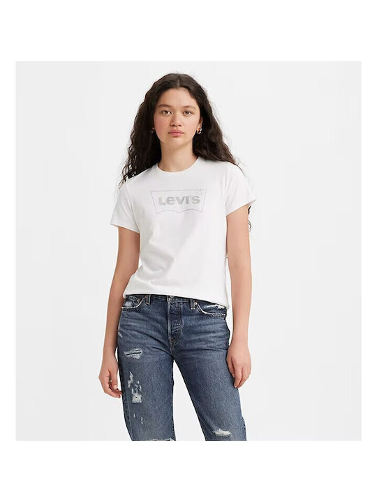 Levi's The Perfect Damen T-Shirt Weiß