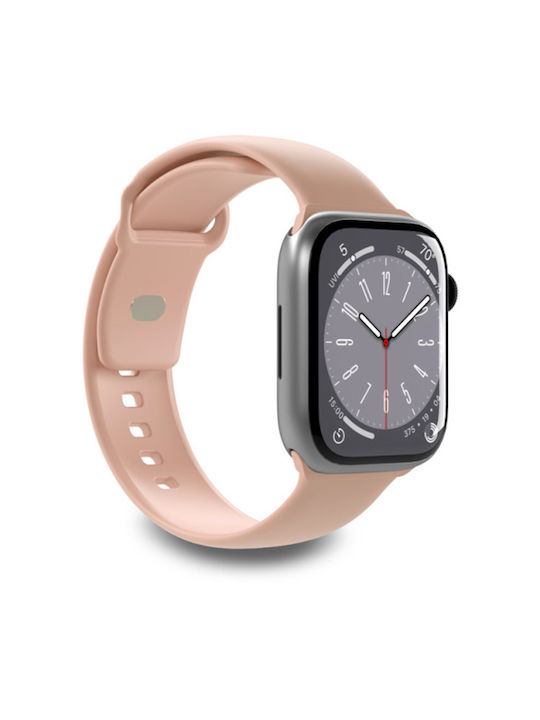Puro Icon Λουράκι Σιλικόνης Ροζ (Apple Watch 38...