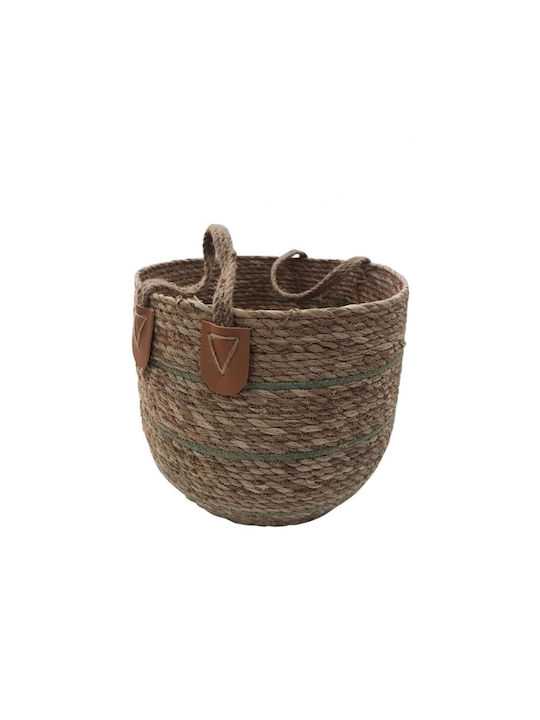 Wicker Decorative Basket 34x34cm Atmosphera