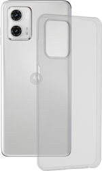 Techsuit Clear Silicone Back Cover Transparent (Moto G73 5G)