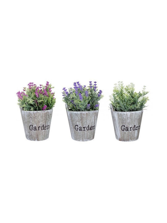 Plantă Artificială în Ghiveci Mic Purple 18cm Bizzotto