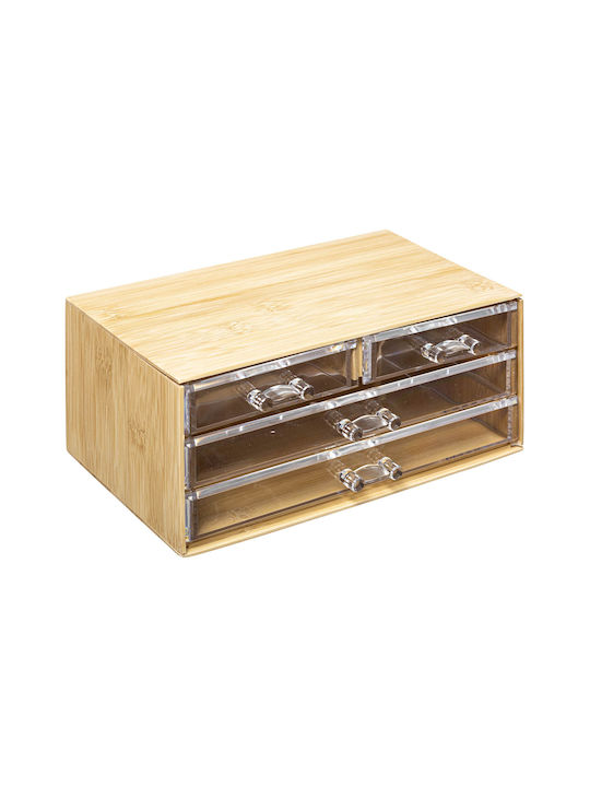 Spitishop Bijuterie de Lemn cu Sertar 23.4x15.3x10.7cm