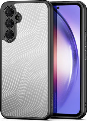 Dux Ducis Aimo Series Umschlag Rückseite Kunststoff / Silikon Schwarz (Galaxy A54)