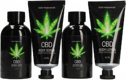 CBD Forest Toilet Green Tea Hemp Oil Set Έλαιο Κάνναβης 300ml 3τμχ