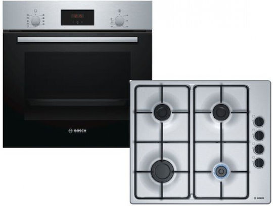Bosch Cuptor Deasupra Blatului 66lt cu Plite pe Gaz Lichefiat L59.4cm.