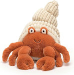 Jellycat Plush Βερνάρδος ο Ερημίτης 17 cm.