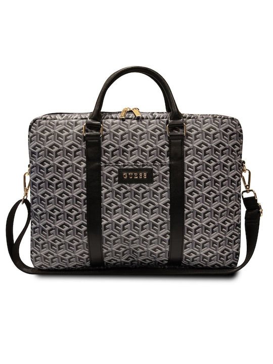 Guess G Cube Τσάντα Ώμου / Χειρός 16" Μαύρη Guess G Cube Τσάντα Ώμου / Χειρός 16" Μαύρη
