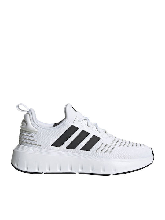 adidas Swift Kids Sneakers Cloud White Core Black Grey Two