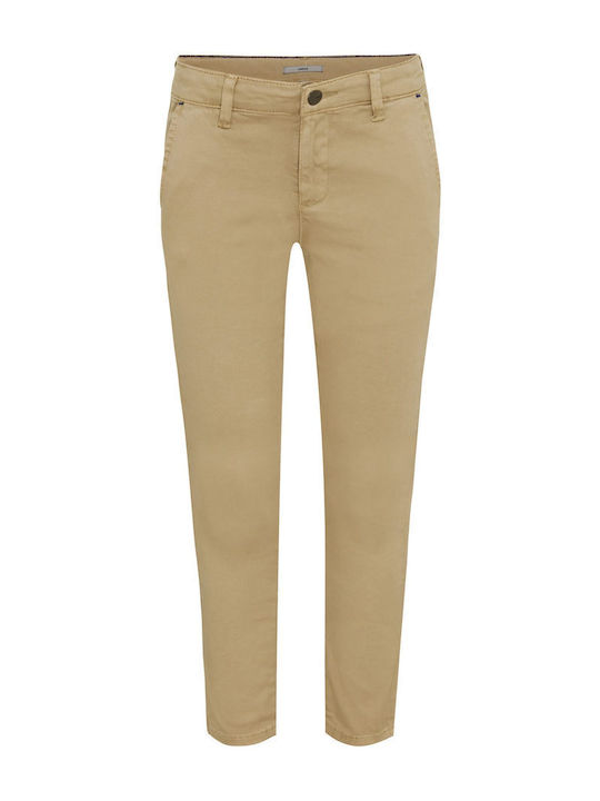 Mexx Kids' Chino Fabric Pants Beige