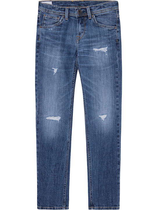 Kids' Denim Pants Blue CASHED