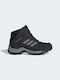 Adidas Παιδικά Μποτάκια Πεζοπορίας Terrex Hyperhiker Core Black / Grey Three