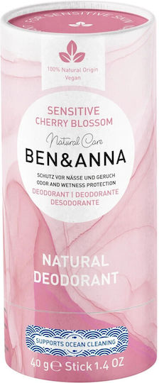Ben & Anna Sensitive Lemon & Lime Αποσμητικό σε Stick 40gr