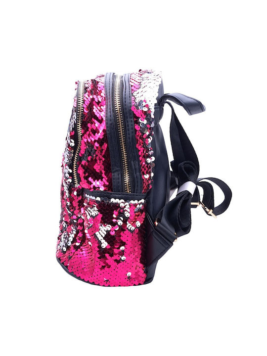 Kids Backpack with Pineapple & Pink Sequins