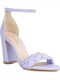 Sandalen Lila