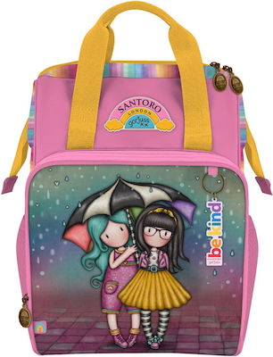 Santoro Gorjuss Be Kind To Each Other Schulranzen Rucksack Grundschule, Grundschule Mehrfarbig