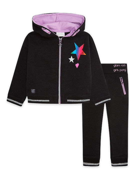 Tuc Tuc Kids Sweatpants Set Black 2pcs