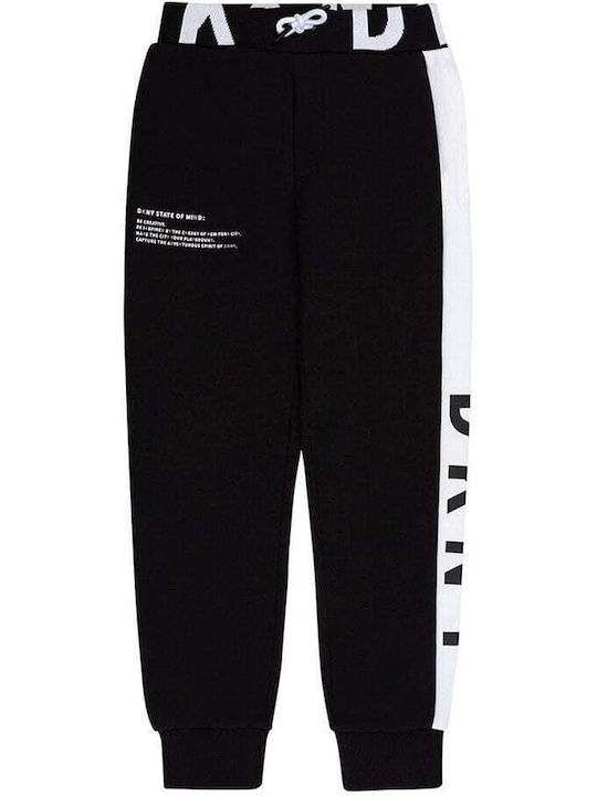 DKNY Copilăresc Pantalon de Trening Negru 1buc