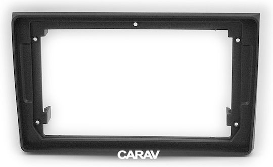 CARAV Industries Inc. DIN Fascia Panels 2 Din Compatible with Screen 9" for Audi A4 Seat Exeo 2002-2008