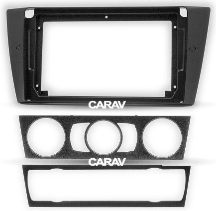CARAV Industries Inc. Πρόσοψη 2 Din Συμβατή με Οθόνη 9" για BMW E90 / E91 / E92 2006 2011