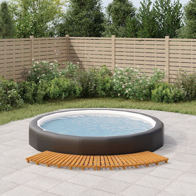 vidaXL Wooden Pool Step 9x78x45cm