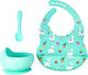 Queen Mother Llama Feeding Set Made of Silicone...