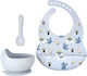 Queen Mother Knights Dragons Feeding Set Made o...