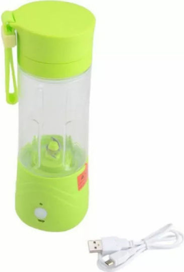 HM-03 Mini Μπλέντερ με Πλαστική Κανάτα 380 ml Πράσινο