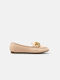 InShoes Women's Loafers Nude