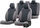 Car Seat Covers Set 8 Pieces Mazda BT-50 Original Design Mazda BT-50 Grey