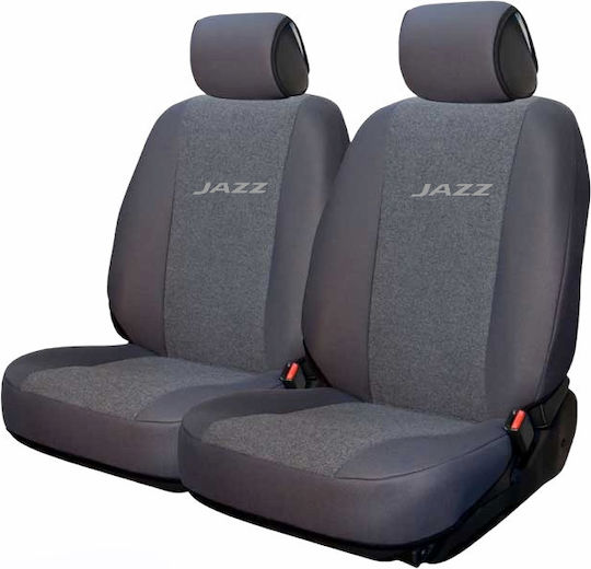 Σετ Καλύμματα Αυτοκινήτου 2τμχ Πετσετέ HONDA JAZZ Γκρι
