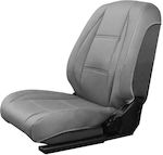 Leatherette Seat Covers Set 1pcs Gray