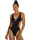 Nike Wild Cutout Costum de baie întreg Negru