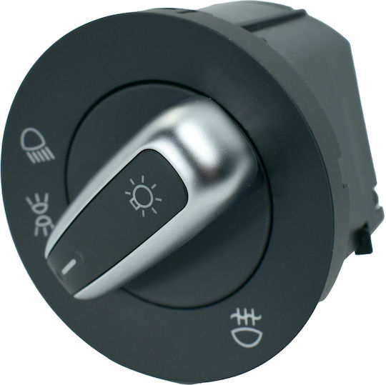 Car Light Switch for Audi A4 Seat Alhambra Volkswagen Golf Silver