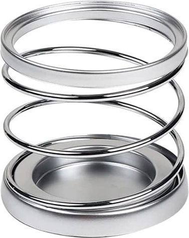 Auto Gs Car Cup Holder 1 Position with Adhesive Tape in Silver Color